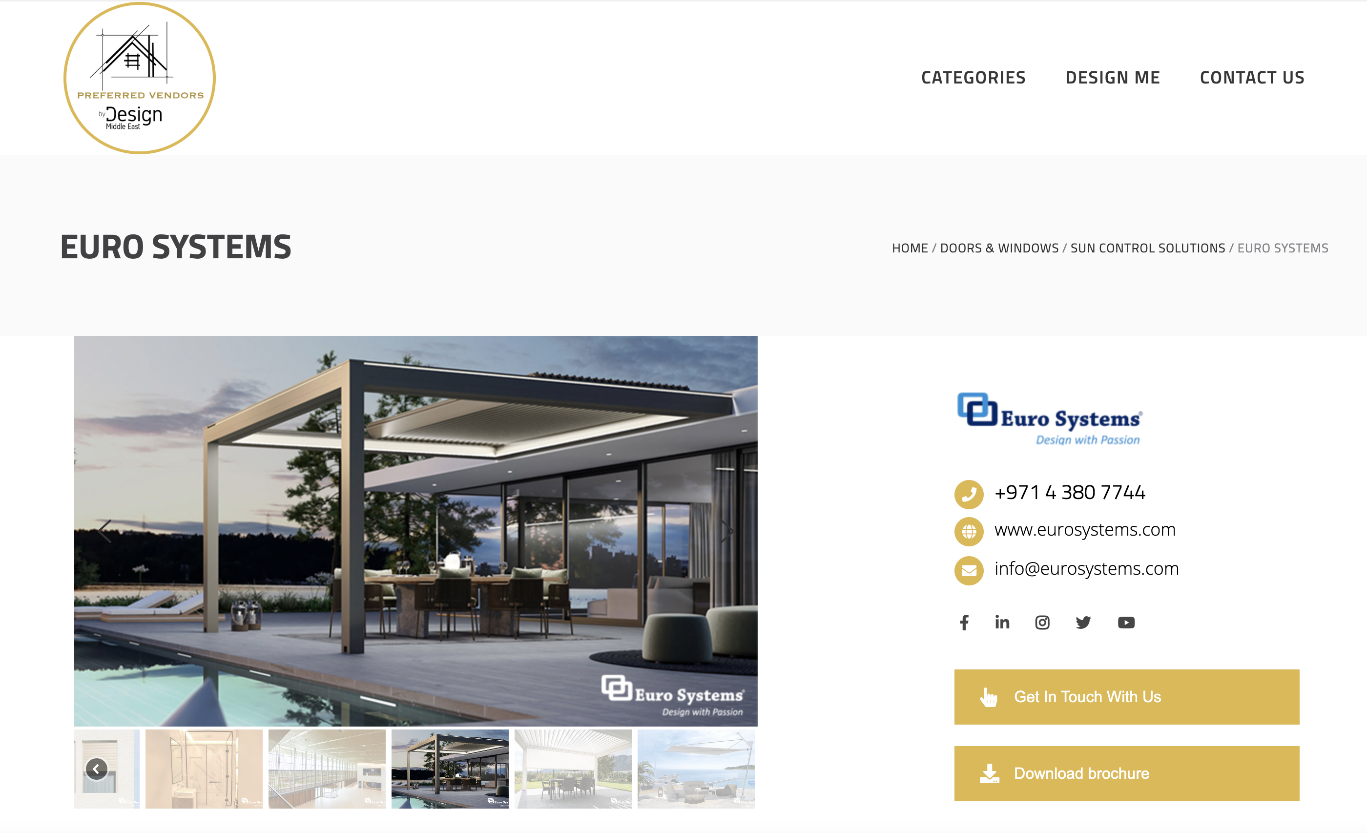 Euro Systems® x Design Middle East